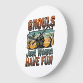 Gillen Willen Gewoon Fun Vintage Halloween Grote Klok (Hoek)