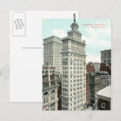 Gillender Skyscraper, New York City c1905  Briefkaart (Voorkant / Achterkant)