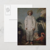 Gilles, c.1718-19 briefkaart (Voorkant / Achterkant)