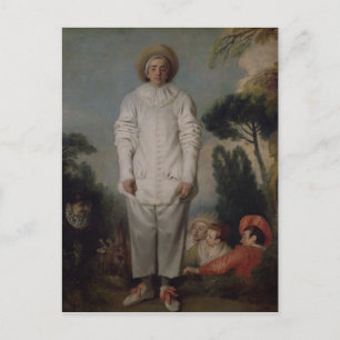 Gilles, c.1718-19 briefkaart