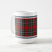 Gillespie Clan Scottish Tartan Koffiemok (Voorkant links)