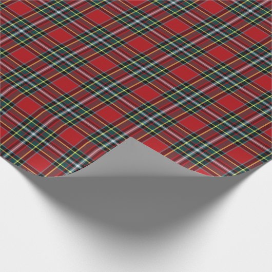 Gillespie Clan Tartan Cadeaupapier (Hoek)