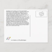 Gillespie Co. Courthouse (oud), Fredericksburg, TX Aankondigingskaart (Achterkant)