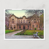 Gillespie Co. Courthouse (oud), Fredericksburg, TX Aankondigingskaart (Voorkant)