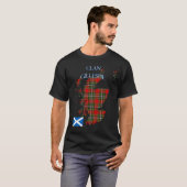 Gillespie Scottish Clan Tartan Schotland T-shirt (Voorkant volledig)