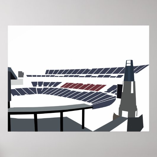 Gilletstadion Poster (Voorkant)