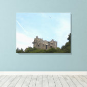Gillette Castle inpakdoek doek Canvas Afdruk (Insitu (Houten vloer))