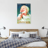 Gillette Safety Razor - Begin met Early Shave Canvas Afdruk (Insitu (Slaapkamer))