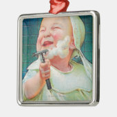 Gillette Safety Razor - Begin met Early Shave Metalen Ornament (Links)