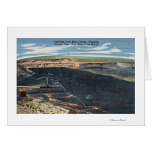 Gillette, WY - Wydodak Coal Mine Uitzicht