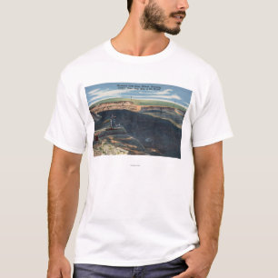 Gillette, WY - Wydodak Coal Mine Uitzicht T-shirt