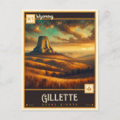 Gillette, Wyoming | Briefkaart (Voorkant)
