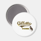 Gillette Wyoming City Classic Magneet (Voorkant / Achterkant)