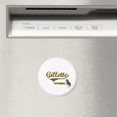 Gillette Wyoming City Classic Magneet (Insitu (Vaatwasser))