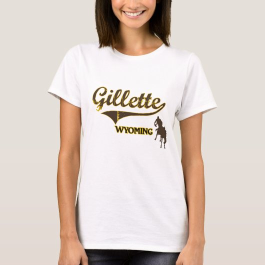 Gillette Wyoming City Classic T-shirt (Voorkant)