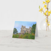 Gillette's Castle Notecard Kaart (Gele Bloem)