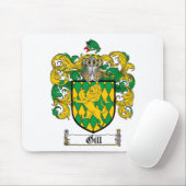 GILLFAMILIE CREST - GILLCOAT VAN WAPENS MUISMAT (Met muis)