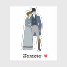 Gillian and Scott, vinylsticker op maat