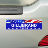 Gillibrand 2020 bumpersticker (Op auto)