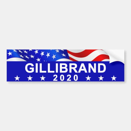Gillibrand 2020 bumpersticker (Voorkant)