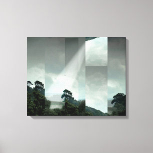 Gillingham Chopped Canvas Afdruk