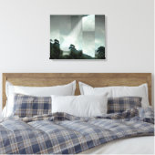 Gillingham Chopped Canvas Afdruk (Insitu (Slaapkamer))