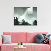 Gillingham Chopped Canvas Afdruk (Insitu (Woonkamer))