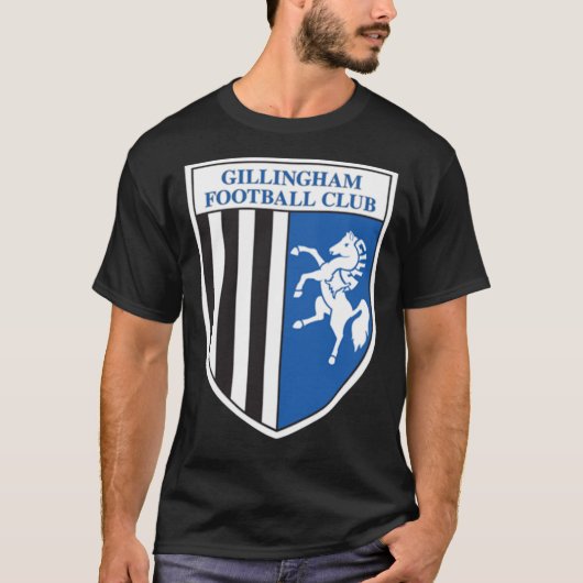 Gillingham FC logo - Stripes Classic T-Shirt (Voorkant)