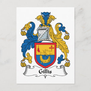Gillis Family Crest Briefkaart
