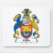 Gillis Family Crest Muismat (Voorkant)