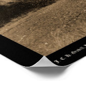 Gillispie Hotels & Minnekahta Hot Springs SD 1891 Poster (Hoek)