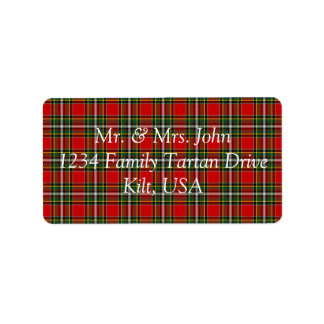 Gillispie Tartan Label