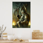 GILLUR van Kerem Beyit Poster (Keuken)