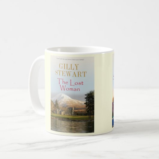 Gilly Stewart Hoesje Mok (Voorkant links)