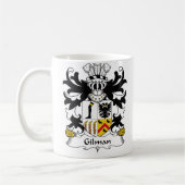 Gilman Family Crest Koffiemok (Links)