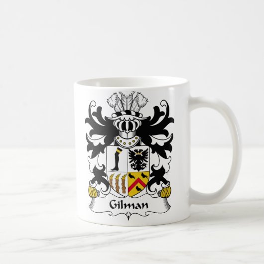 Gilman Family Crest Koffiemok (Rechts)