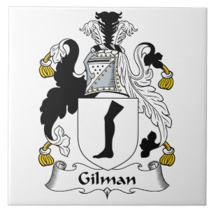 Gilman Family Crest Tegeltje
