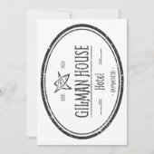 Gilman House Innsmouth Lovecraftian Kaart (Voorkant)