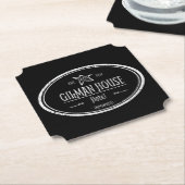 Gilman House Innsmouth Lovecraftian Kartonnen Onderzetters (Gekanteld)