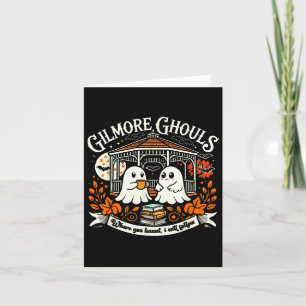 Gilmore Cozy Ghouls Ghost Parodie Halloween Herfst Kaart