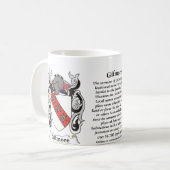 Gilmore Family Coat of Arms mok (Voorkant links)