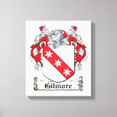 Gilmore Family Crest Canvas Afdruk (Voorkant)