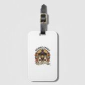 Gilmore Geesten Oude Halloween Geest Bagagelabel (Voorkant (verticaal))