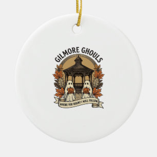 Gilmore Geesten Oude Halloween Geest Keramisch Ornament