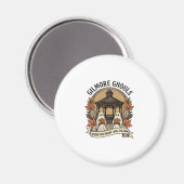 Gilmore Geesten Oude Halloween Geest Magneet (Voorkant / Achterkant)