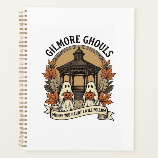 Gilmore Geesten Oude Halloween Geest Planner (Voorkant)