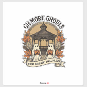 Gilmore Geesten Oude Halloween Geest Sticker