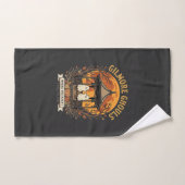Gilmore Ghouls Halloween Ghost Gazebo Design_1 Handdoek (Handdoek)
