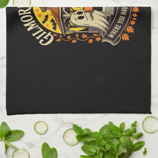 Gilmore Ghouls Halloween Ghost Theedoek (Gevouwen)