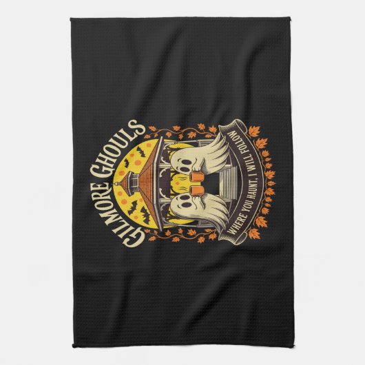 Gilmore Ghouls Halloween Ghost Theedoek (Verticaal)